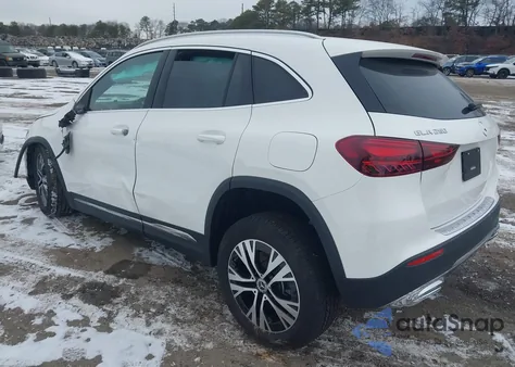 2025 Mercedes-Benz Gla 250 4Matic z USA, uszkodzony, nr VIN W1N4N4HB6SJ729948